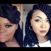 Senegalese Twist Styles Updo Hairstyles (Photo 10 of 15)