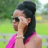 Senegalese Twist Styles Updo Hairstyles (Photo 11 of 15)