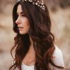 Accessorized Undone Waves Bridal Hairstyles (Photo 3 of 25)