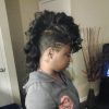 Faux Mohawk Hairstyles With Springy Curls (Photo 15 of 25)