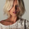 Shaggy Blonde Bob Hairstyles With Bangs (Photo 15 of 25)