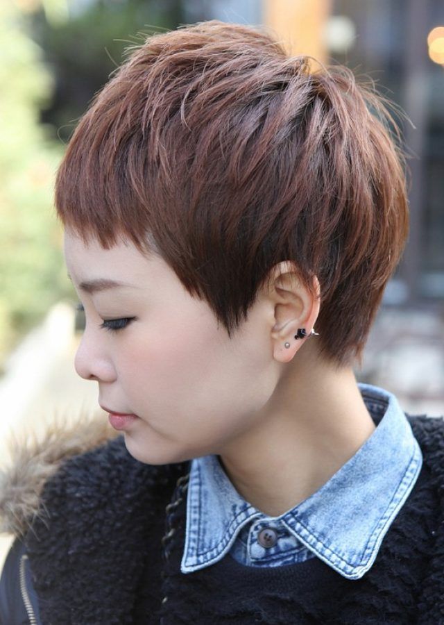 Top 25 of Textured Pixie Asian Hairstyles