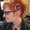 Platinum Mohawk Hairstyles With Geometric Designs (Photo 15 of 25)