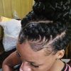 Cornrows With High Twisted Bun (Photo 11 of 15)