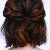 Half Updo Hairstyles For Short Hair (Photo 3 of 15)