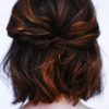 Pulled Back Bridal Hairstyles For Short Hair (Photo 2 of 25)