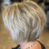 Short Layered Bob Hairstyles With Feathered Bangs (Photo 2 of 25)