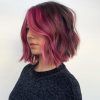 Pink Balayage Haircuts For Wavy Lob (Photo 12 of 25)