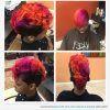 Hot Pink Fire Mohawk Hairstyles (Photo 9 of 25)