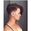 Short Hairstyles With Shaved Side (Photo 9 of 25)