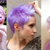 Lavender Haircuts With Side Part (Photo 4 of 25)