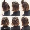 Super Easy Updos For Short Hair (Photo 5 of 15)