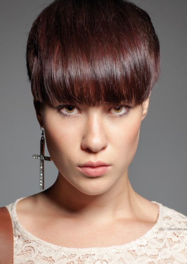 25 Best Ideas Short Haircuts with Full Bangs