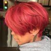 Pageboy Maroon Red Pixie Haircuts (Photo 17 of 25)