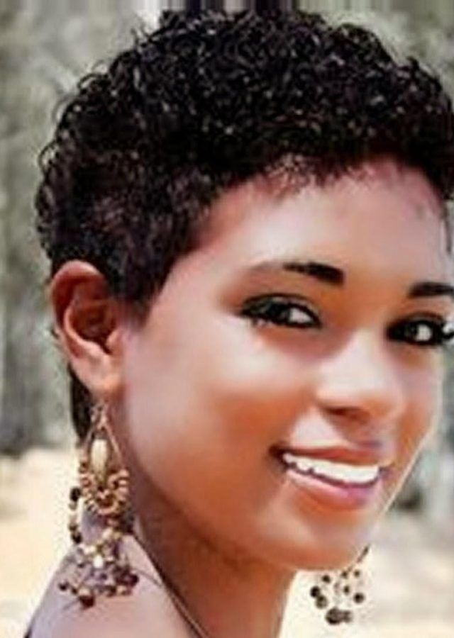 25 Ideas of Short Haircuts for Round Faces Black Hair