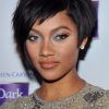 Short Hairstyles For Round Faces Black Hair (Photo 22 of 25)