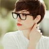 Short Haircuts For Women Who Wear Glasses (Photo 14 of 25)