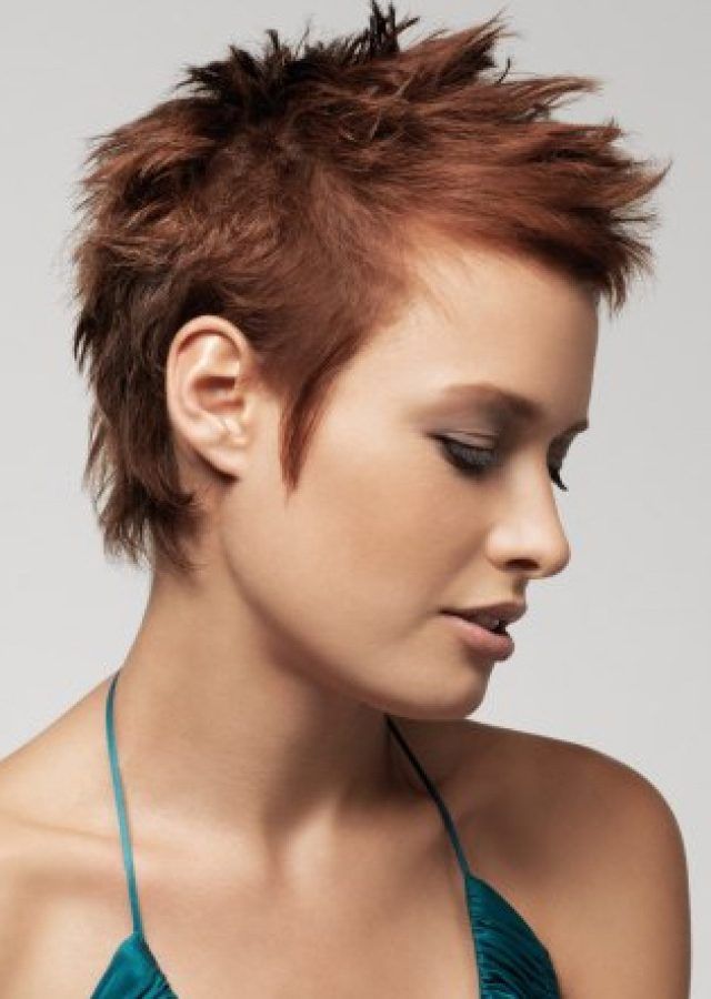 2024 Latest Spiky Short Hairstyles with Undercut