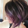 Brunette To Mauve Ombre Hairstyles For Long Wavy Bob (Photo 8 of 25)