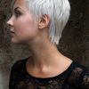 Black Choppy Pixie Hairstyles With Red Bangs (Photo 19 of 25)