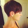 Very Short Pixie Haircuts With A Razored Side Part (Photo 13 of 25)
