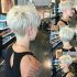 2024 Popular Bleach Blonde Pixie Haircuts