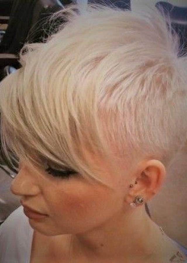 2024 Popular Sculptured Long Top Short Sides Pixie Hairstyles