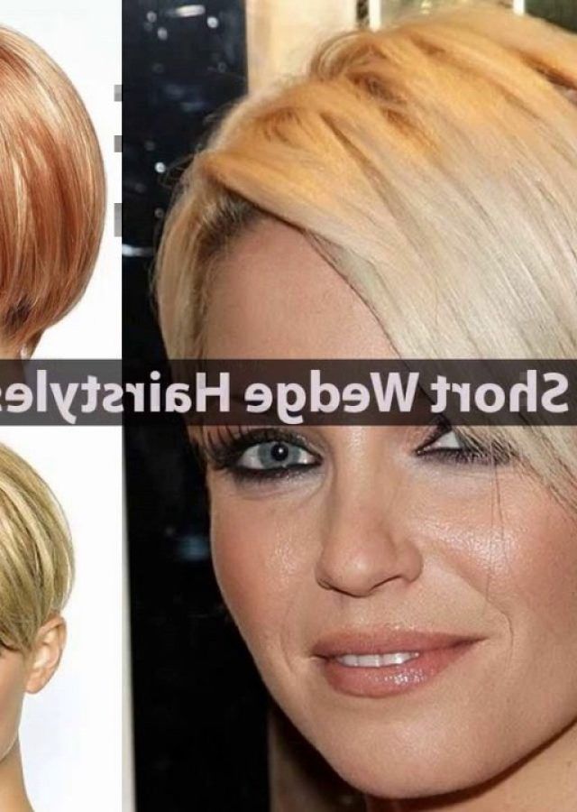 The 25 Best Collection of Wedge Short Haircuts