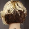 Two-Tone Curly Bob Haircuts With Nape Undercut (Photo 14 of 25)