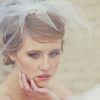 Bridal Hairstyles For Short Length Hair With Veil (Photo 12 of 15)