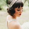 Wedding Hairstyles For Short Hair And Bangs (Photo 7 of 15)