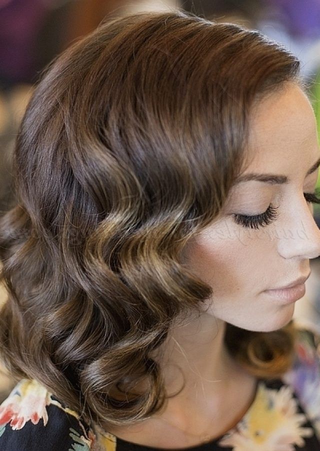 15 Inspirations Wedding Hairstyles for Shoulder Length Wavy Hair