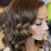 Bridal Hairstyles For Medium Length Curly Hair (Photo 8 of 15)