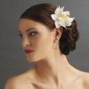Side Bun Prom Hairstyles With Orchids (Photo 4 of 25)