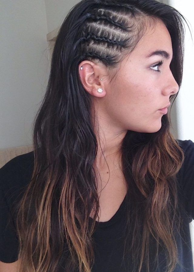 15 Ideas of Cornrows Hairstyles on Side