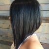 Side-Parted Asymmetrical Gray Bob Hairstyles (Photo 1 of 25)