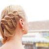 Side-Swept Braid Updo Hairstyles (Photo 14 of 25)