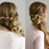 Side Swept Carousel Braid Hairstyles (Photo 6 of 25)