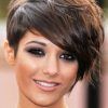 Short Side Swept Pixie Haircuts With Caramel Highlights (Photo 25 of 25)