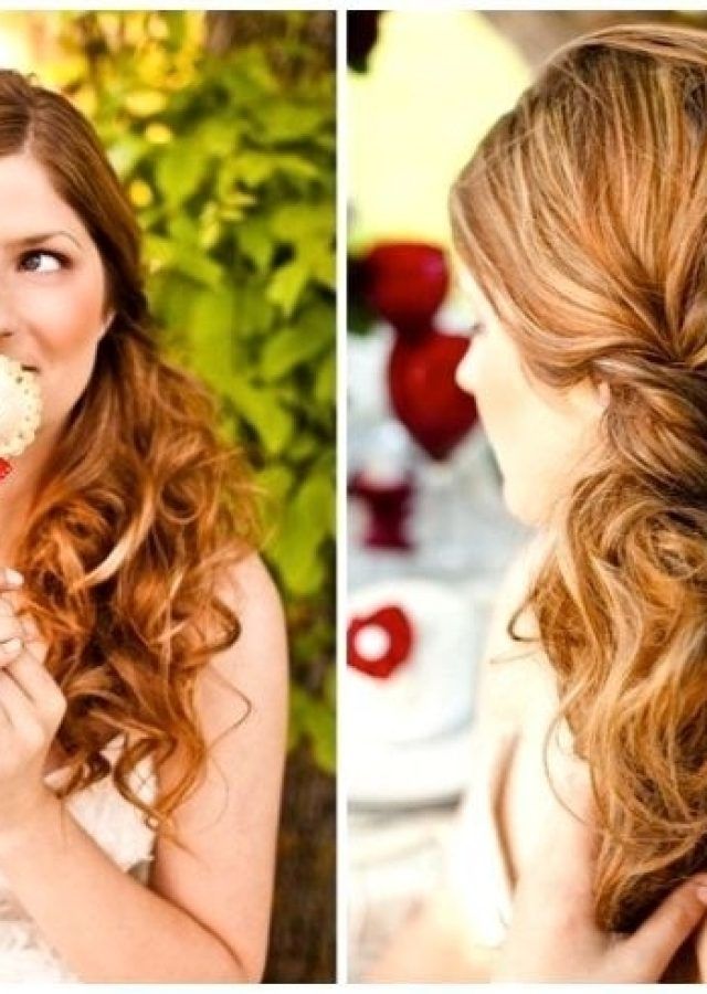 15 Photos Off to the Side Wedding Hairstyles