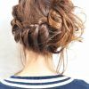 Side-Swept Braid Updo Hairstyles (Photo 4 of 25)