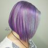 Silver Bob Hairstyles With Hint Of Purple (Photo 25 of 25)