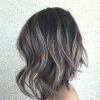 Dark Brown Hair Hairstyles With Silver Blonde Highlights (Photo 15 of 25)
