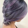 Purple-Tinted Off-Centered Bob Hairstyles (Photo 5 of 25)