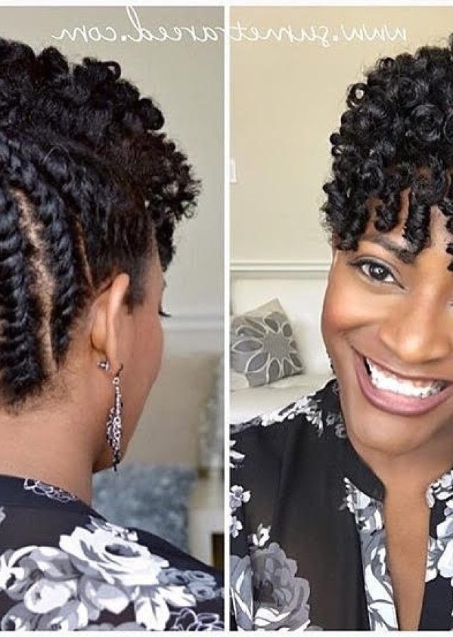  Best 15+ of Twisted Updo Natural Hairstyles