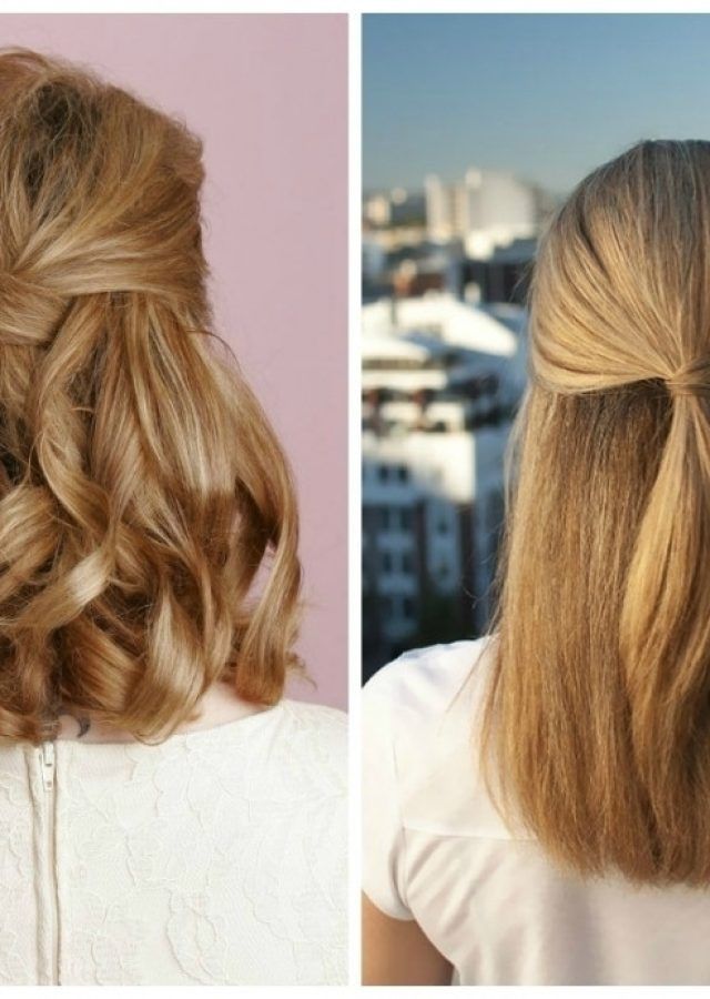 15 Collection of Half Updo Hairstyles for Medium Hair