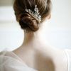 Sleek And Simple Wedding Hairstyles (Photo 16 of 25)
