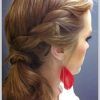Twisted Front Curly Side Ponytail Hairstyles (Photo 3 of 25)