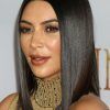 Long Bob Hairstyles Kim Kardashian (Photo 12 of 25)