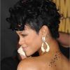 Rihanna Black Curled Mohawk Hairstyles (Photo 6 of 25)
